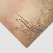 Papier Mousseline Boho Elegant Cheval Blanc Découpage (Détail)