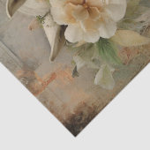 Papier Mousseline Boho Elegant Cheval Blanc Découpage (Détail)