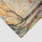 PAPIER MOUSSELINE BOHO FILLE DE LA NATURE DECOUPAGE (Détail)