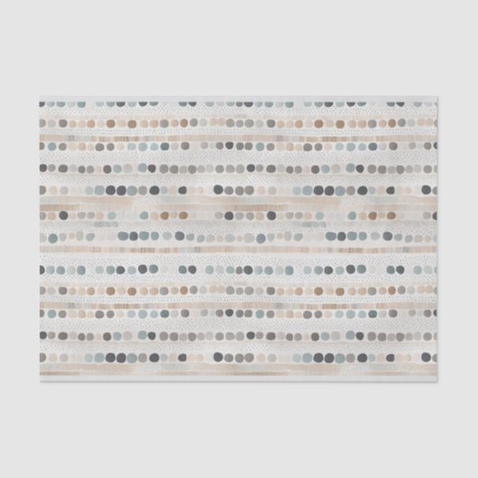 Papier Mousseline Boho Fleurs sauvages (Recto)