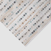Papier Mousseline Boho Fleurs sauvages (Détail)