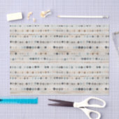 Papier Mousseline Boho Fleurs sauvages (Artisanat)