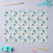 Papier Mousseline Boho Floral (Artisanat)