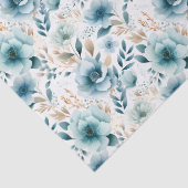 Papier Mousseline Boho Floral (Détail)
