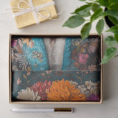 Papier Mousseline Boho French Poodle Portrait Decoupage (Cadeau)