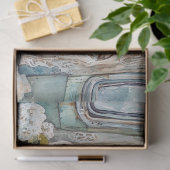 Papier Mousseline Boho Gypsy Caravane bord de mer fenêtre Découpage (Cadeau)