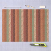 Papier Mousseline Boho Leaf Motif Rustic Home Décor (Artisanat)