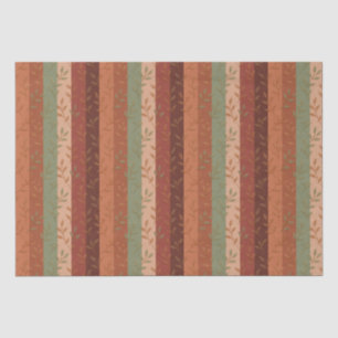 Papier Mousseline Boho Leaf Motif Rustic Home Décor
