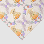 Papier Mousseline Boho Little Lamb Citrouille Baby shower aquarelle (Détail)