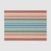 Papier Mousseline Boho Modern Chic Stripes (Recto)