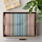 Papier Mousseline Boho Modern Chic Stripes (Cadeau)