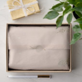 Papier Mousseline Boho Moderne Plumes Collection Luxe (Cadeau)