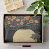 Papier Mousseline Boho Moon et Fleurs 2 découpage papier (Cadeau)