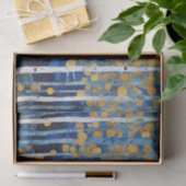 Papier Mousseline Boho Mountain Aspen Tree Scene (Cadeau)