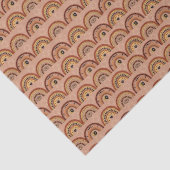 Papier Mousseline Boho Mystic Eye Rainbow Tan Arrière - plan (Détail)
