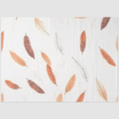 Papier Mousseline Boho Plumes populaires Collection de luxe (Recto)