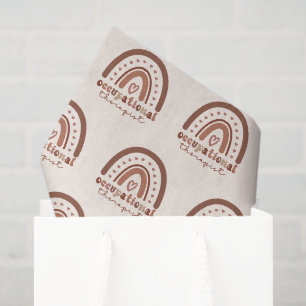 Papier Mousseline Boho Rainbow OT ergothérapeute