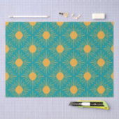 Papier Mousseline Boho Ray of Sun Turquoise (Artisanat)