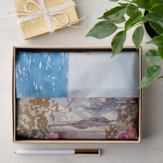 Papier Mousseline Boho Rose Dreamcatcher Découpage côtière (Cadeau)