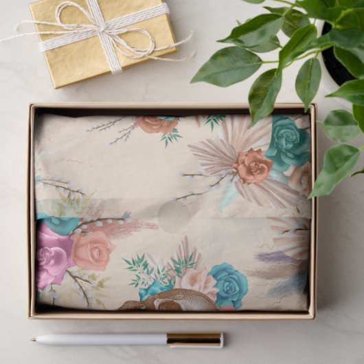 Papier Mousseline Boho Sketch Series Design 3 (Cadeau)