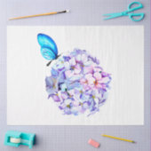 Papier Mousseline Boho Skull and Flowers Series Design 16 (Artisanat)