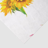 Papier Mousseline Boho Skull and Flowers Series Design 5 (Détail)