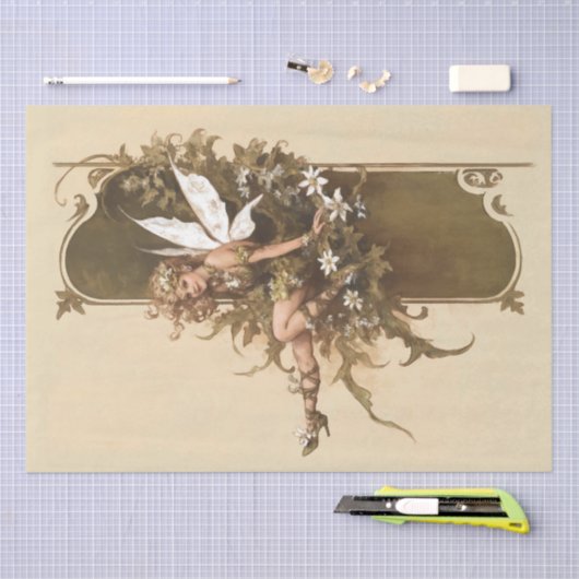 Papier Mousseline Boho Whimsical Woodland Fairy (Artisanat)