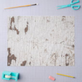 Papier Mousseline Bois blanc de Vintage (Artisanat)
