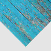 Papier Mousseline bois bleu rustique (Détail)