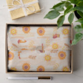 Papier Mousseline Bois d'automne (Cadeau)