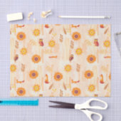 Papier Mousseline Bois d'automne (Artisanat)