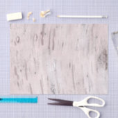 Papier Mousseline Bois de bouleau blanc Grange rustique Ferme Chic (Artisanat)