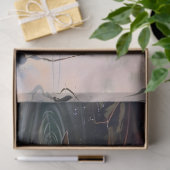 Papier Mousseline Bois de canard sur la page de découpage de l'oeuvr (Cadeau)