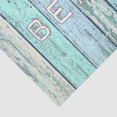 Papier Mousseline Bois de flottage rustique de plage (Détail)