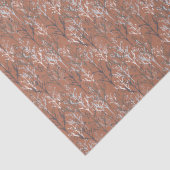 Papier Mousseline Bois d'hiver arbres d'hiver (Détail)