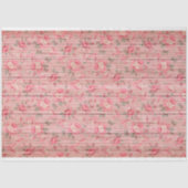 Papier Mousseline Bois Floral Moderne Populaire (Recto)