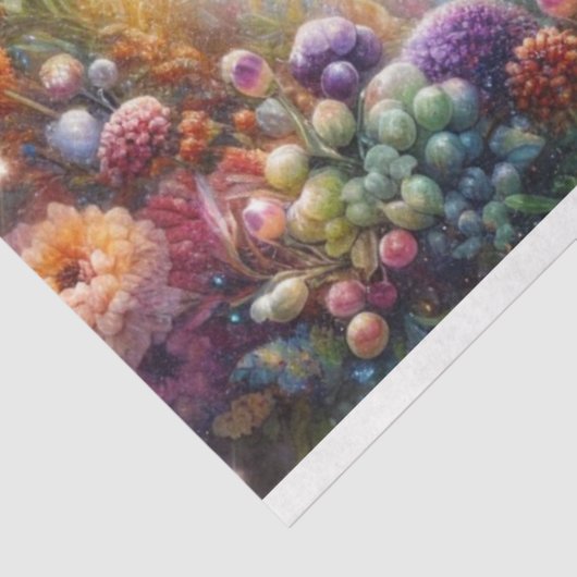 Papier Mousseline Bois Musique Whimsical Raccoon Decoupage (Détail)