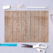Papier Mousseline Bois Patiné (Artisanat)