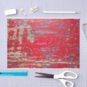 Papier Mousseline Bois rouge (Artisanat)
