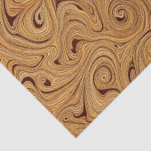 Papier Mousseline Bois spirale (Détail)