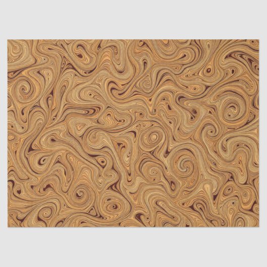 Papier Mousseline Bois spirale (Recto)