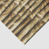 Papier Mousseline Bois tropical en bambou élégant d'île (Détail)