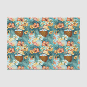 Papier Mousseline Boissons de noix de coco