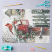 Papier Mousseline Boîte aux lettres de Noël (Artisanat)