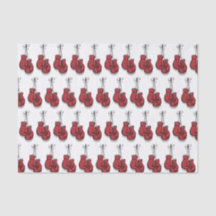 Boîte de découpage Anniversaire Gants rouges