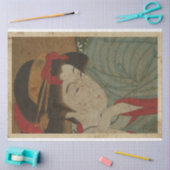 Papier Mousseline Boîtier japonais de fille triste Imprimer style Uk (Artisanat)