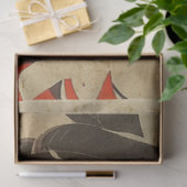 Papier Mousseline Boîtier pour femmes japonaises anciennes Imprimer  (Cadeau)