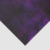 Papier Mousseline Bokeh noir et violet  (Détail)