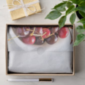 Papier Mousseline bol de cerises (Cadeau)