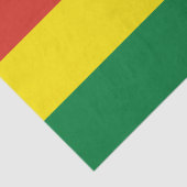Papier Mousseline Bolivia tissue paper, Bolivian Flag tissue paper (Détail)
